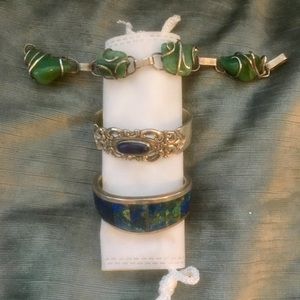 Vintage bracelets - 1930s 1940s 1970s